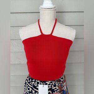 Red or Black Kristen halter Top